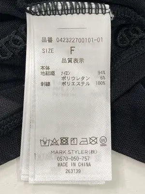 EMODA/エモダ/Tシャツ/カットソー/トップス/ブラック/F