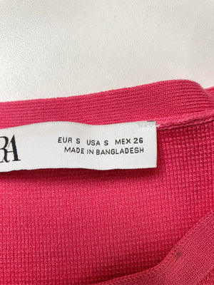 ZARA/ザラ/タンクトップ/トップス/ピンク/EUR S/USA S/MEX 26