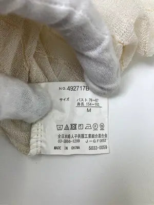 Tシャツ/カットソー/トップス/アイボリー/M