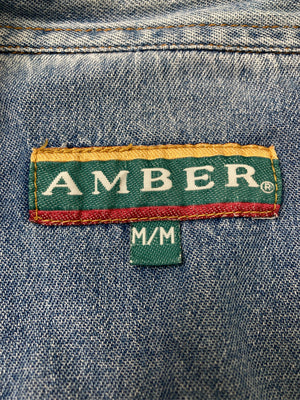 amBer/シャツ/ブラウス/トップス/ブルー/M