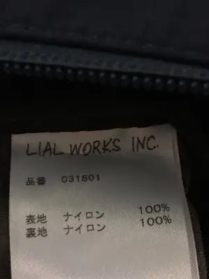 LIAL WORKS INC./ショルダーバッグ/バッグ/ネイビー