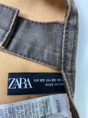 ZARA/ザラ/アンサンブル/トップス/ブラウン/XS