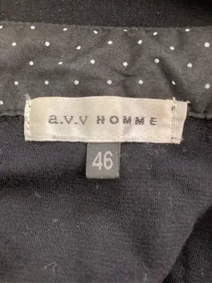 a.v.v HOMME/ポロシャツ/トップス/ブラック/46