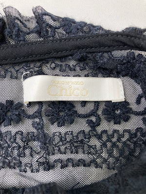 Chico/チコ/シャツ/ブラウス/トップス/ブラック