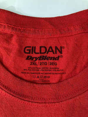 GILDAN/ギルダン/Tシャツ/カットソー/トップス/レッド/2XL