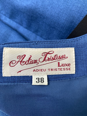 ADIEU TRISTESSE/ワンピース/ワンピース/ドレス/ブルー/38