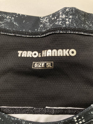 TARO&HANAKO/Tシャツ/カットソー/トップス/グレー/5L