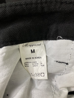 M.apparel/デニムパンツ/パンツ/ブラック/M