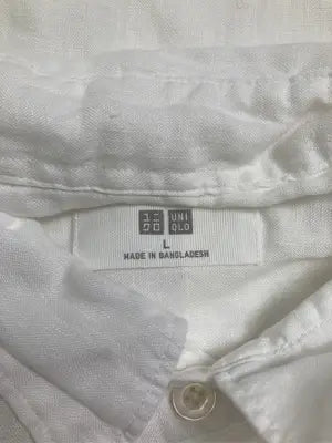 UNIQLO/ユニクロ/シャツ/ブラウス/トップス/ホワイト/L