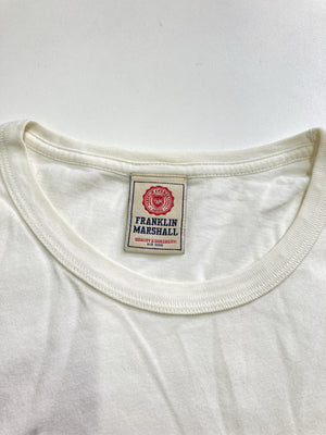 FRANKLIN MARSHALL/フランクリンマーシャル/Tシャツ/カットソー/トップス/ホワイト/L