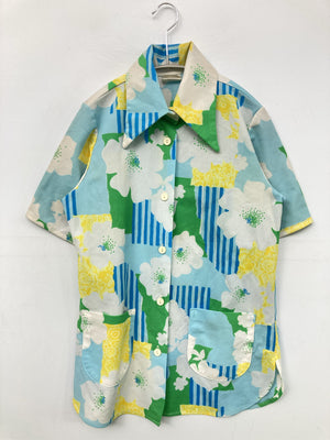 シャツ/ブラウス/トップス/ブルー