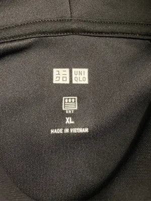 UNIQLO/ユニクロ/パーカー/トップス/ブラック/XL
