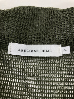 AMERICAN HOLIC/アメリカンホリック/シャツ/ブラウス/トップス/カーキ/M