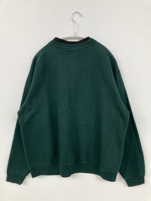 top stitch/スウェット/トップス/グリーン/L