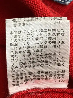RODEO CROWNS/ロデオクラウンズ/ニット/セーター/トップス/レッド/M