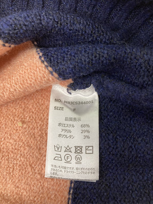 merlot/メルロー/ニット/セーター/トップス/ネイビー/F