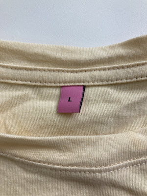 Tシャツ/カットソー/トップス/ベージュ/L