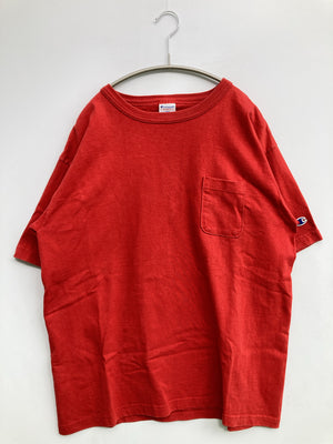 Champion/チャンピオン/Tシャツ/カットソー/トップス/レッド/L
