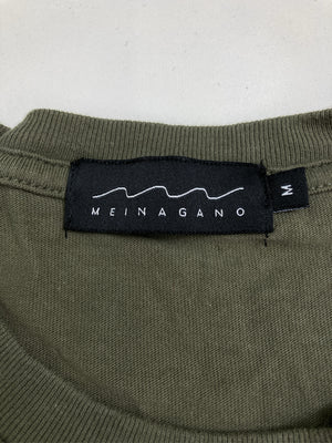 MEINAGANO/Tシャツ/カットソー/トップス/カーキ/M