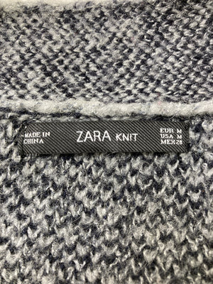 ZARA/ザラ/ニット/セーター/トップス/グレー/EUR M/USA M/ MEX 28