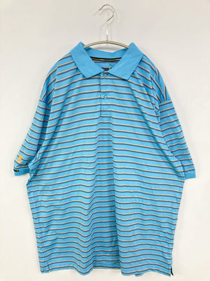 IZOD/アイゾッド/ポロシャツ/トップス/スカイブルー/XXL