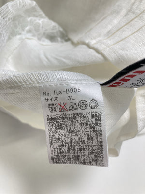 BAIRD McNUTT/シャツ/ブラウス/トップス/ホワイト/3L