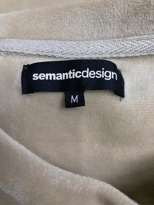 semanticdesign/スウェット/トップス/ベージュ/M