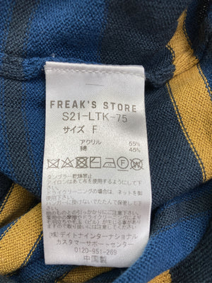 FREAK'S STORE/フリークスストア/ノースリーブ/トップス/ブルー/F