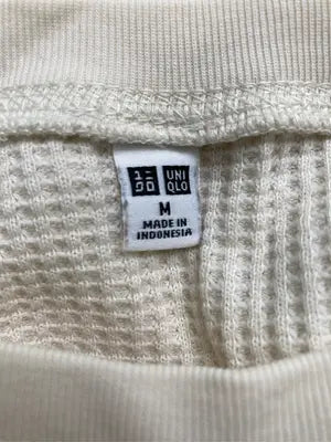 UNIQLO/ユニクロ/Tシャツ/カットソー/トップス/アイボリー/M