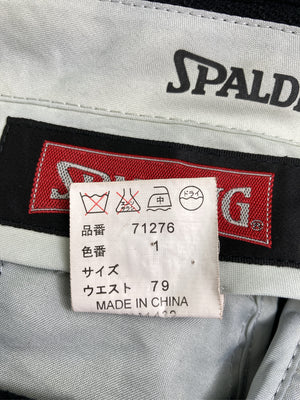 SPALDING/スポルディング/スラックス/パンツ/ブラック/ウエスト79