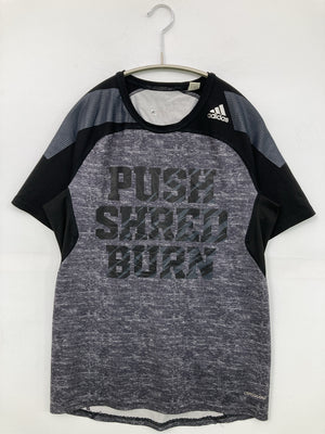 adidas/アディダス/Tシャツ/カットソー/トップス/グレー