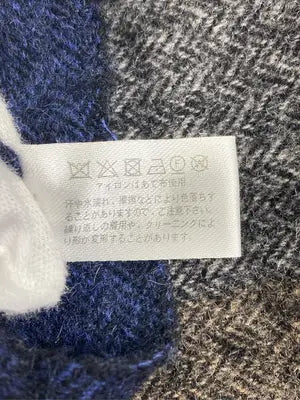 マフラー/ファッション雑貨/ネイビー