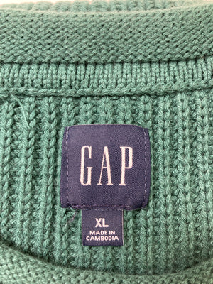 GAP/ギャップ/ニット/セーター/トップス/グリーン/XL