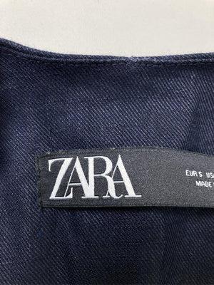 ZARA/ザラ/テーラードジャケット/ジャケット/アウター/ネイビー/S