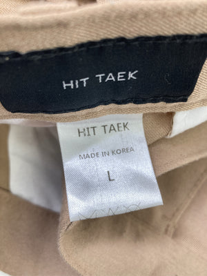 HIT TAEK/スラックス/パンツ/ベージュ/L