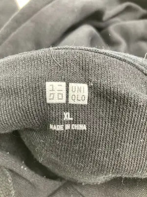 UNIQLO/ユニクロ/パーカー/トップス/ブラック/XL