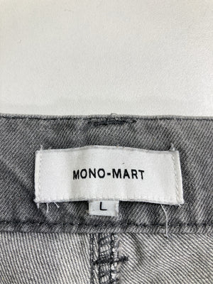 MONO-MART/モノマート/デニムパンツ/パンツ/グレー/L