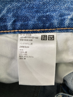 UNIQLO/ユニクロ/デニムパンツ/パンツ/ブルー/23(58.5cm)