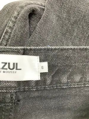 AZUL by MOUSSY/アズールバイマウジー/デニムパンツ/パンツ/ブラック/S