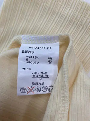 a ce moment/Tシャツ/カットソー/トップス/イエロー/M