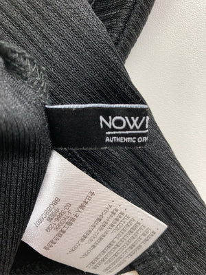 NOWNOW/ナウナウ/Tシャツ/カットソー/トップス/ブラック/M
