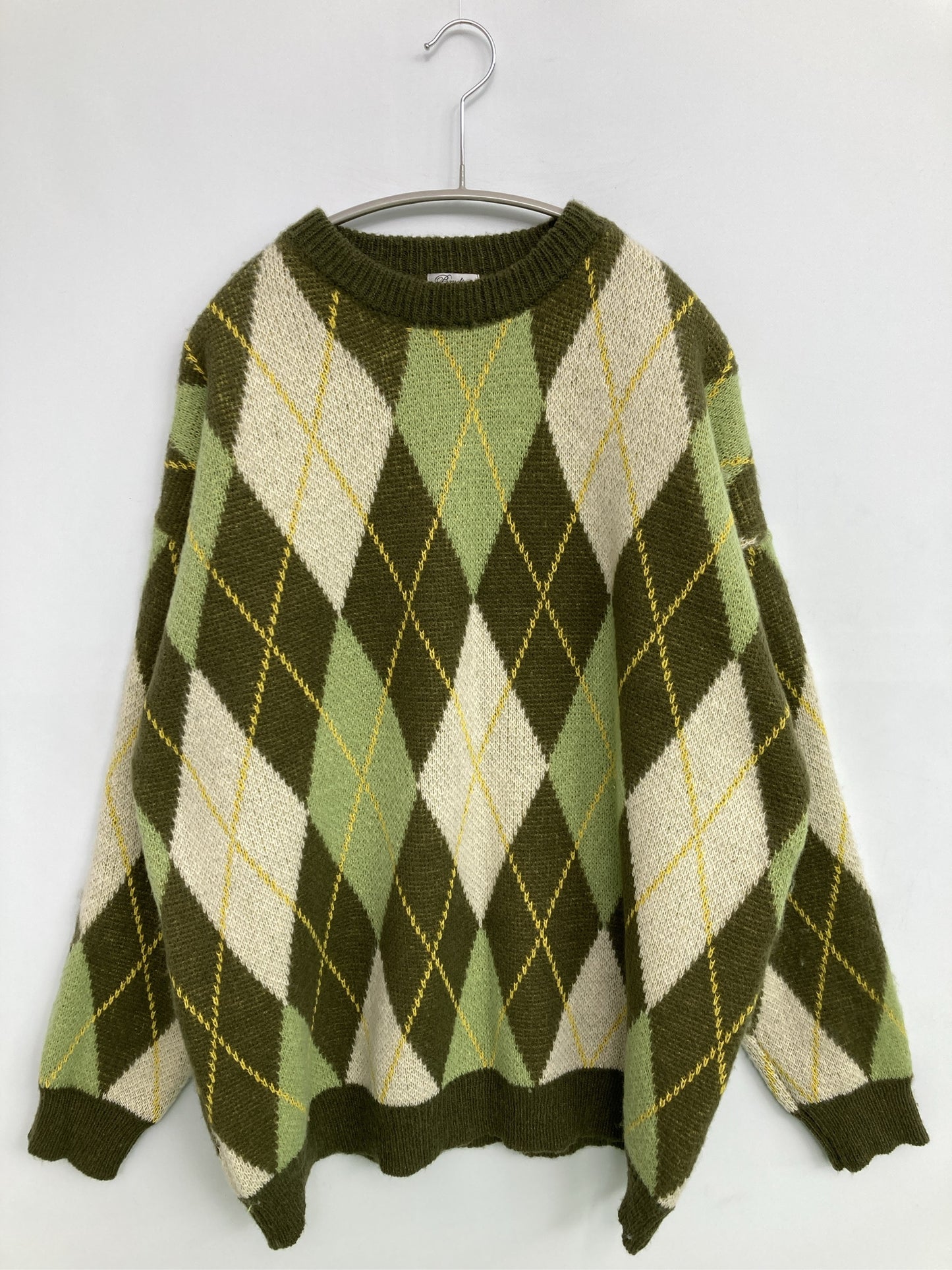 Brudine/ニット/セーター/トップス/ライトグリーン/FREE