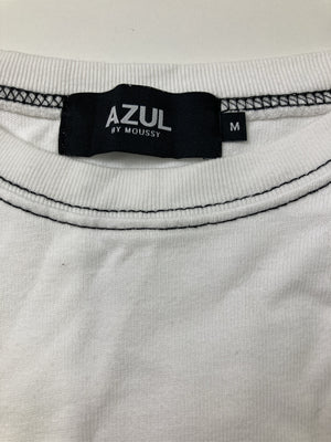 AZUL by MOUSSY/アズールバイマウジー/Tシャツ/カットソー/トップス/ホワイト/M