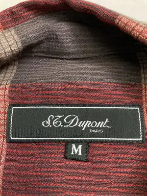 S.T.Dupont/シャツ/ブラウス/トップス/ブラウン/M