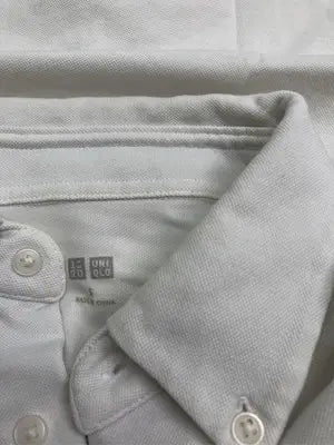 UNIQLO/ユニクロ/ポロシャツ/トップス/アイボリー/S