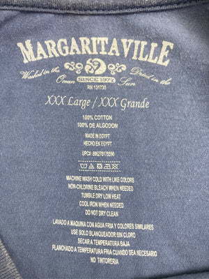 MARGARITA VILLE/Tシャツ/カットソー/トップス/ブルー/XXX Large