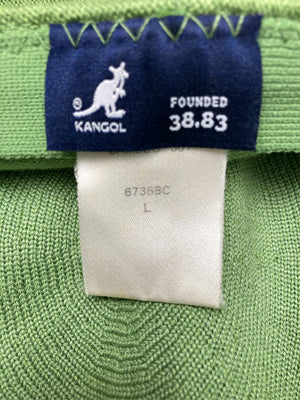 KANGOL/カンゴール/ハンチング/ベレー帽/帽子/ライトグリーン/L