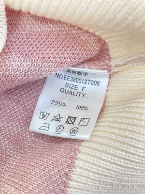 ems excite/エムズエキサイト/ニット/セーター/トップス/ピンク/F