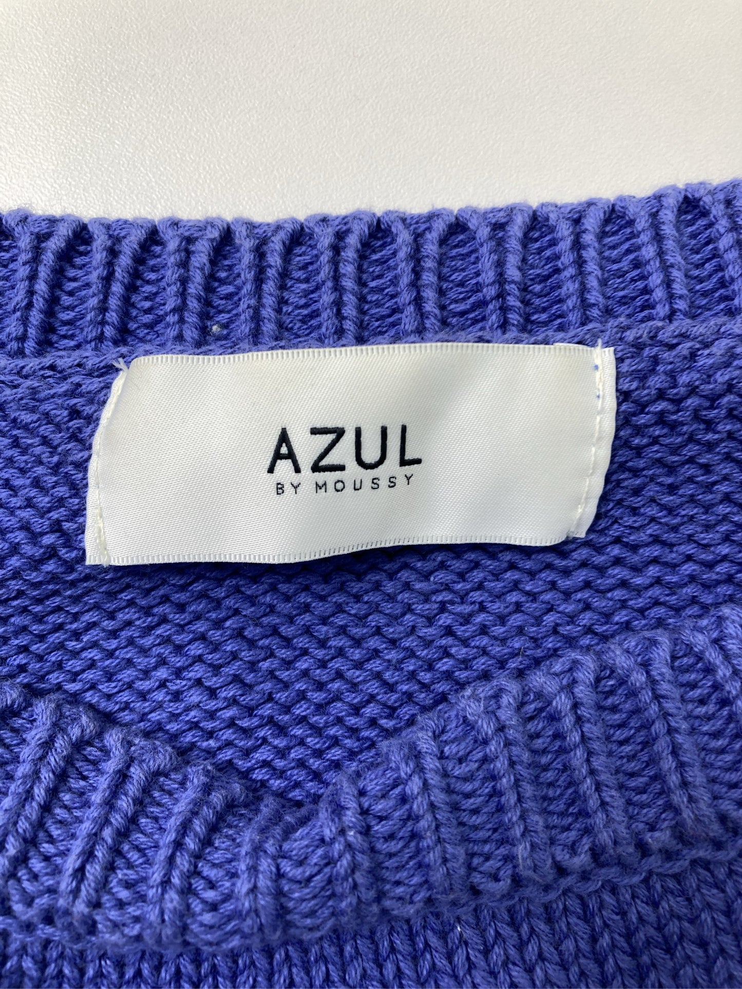 AZUL by MOUSSY/アズールバイマウジー/ニット/セーター/トップス/パープル/FREE
