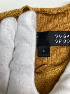 SUGAR SPOON/シュガースプーン/Tシャツ/カットソー/トップス/ブラウン/F